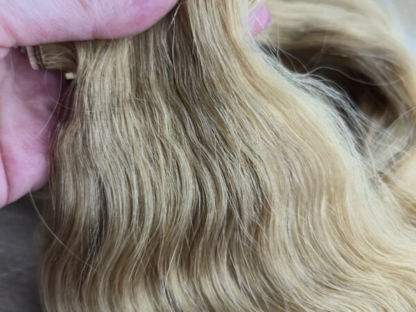 Tressen Genius Weft (für dünnes Haar) 40 cm 100 g Farbe warm beige gold