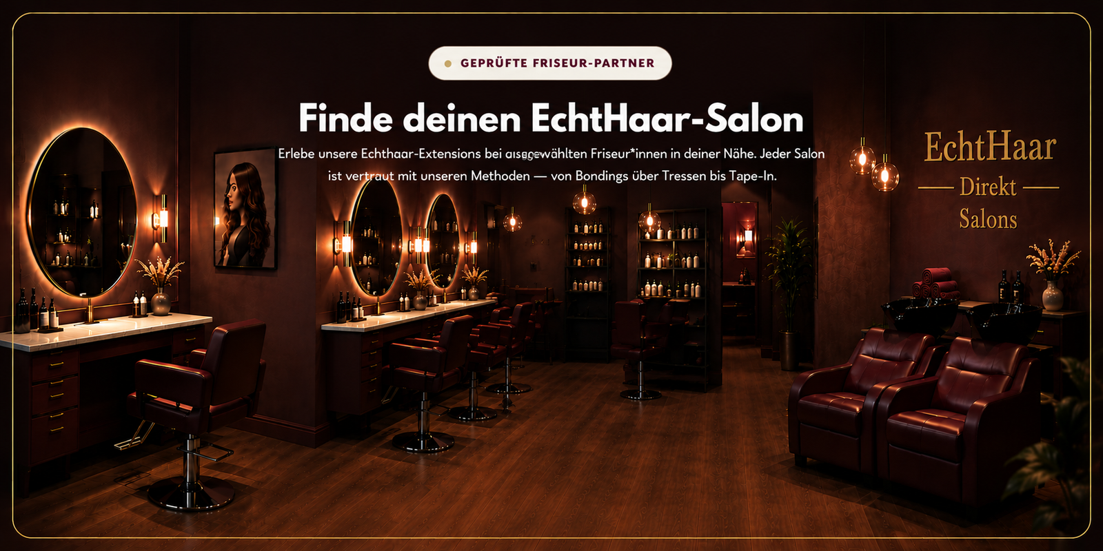 Finde deinen EchtHaar-Salon — geprüfte Friseur-Partner