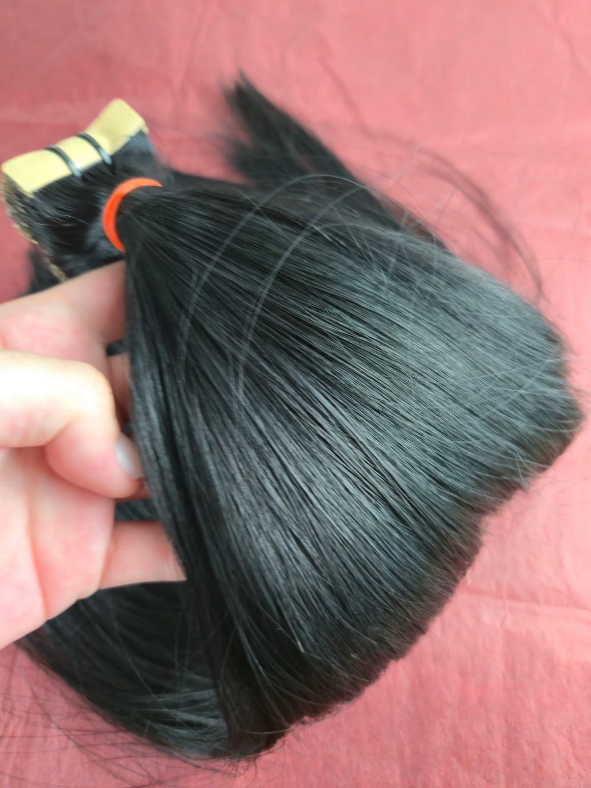 Tape Extensions Invisible Tape 40 cm 100 g · Glatt · Schwarz #1