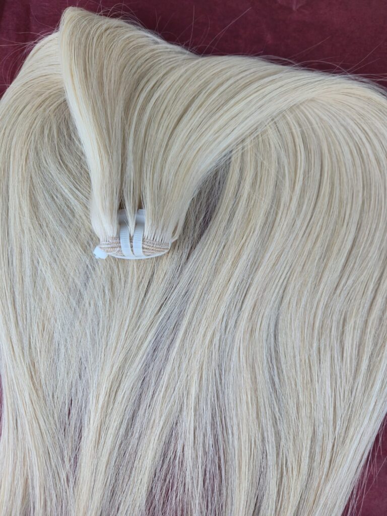 Vanilleblond #22 Echthaar Extensions