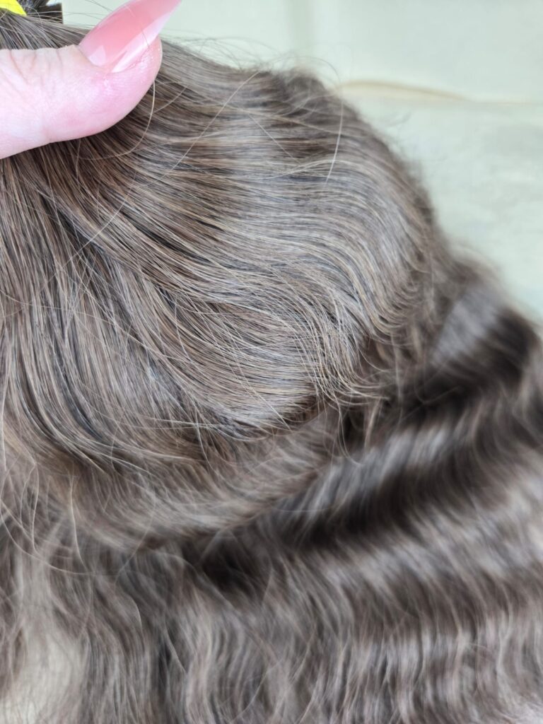 Walnussbraun #2H Echthaar Extensions