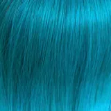 Echthaar Extensions in Türkisblau